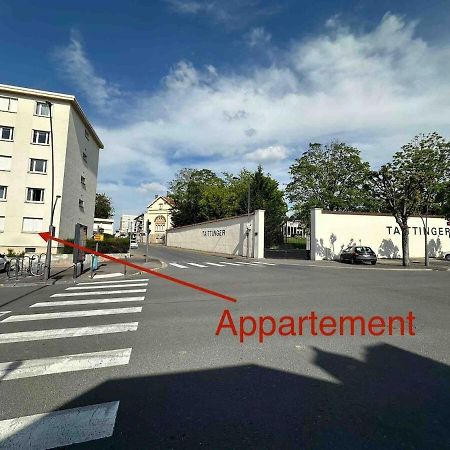 Au Coeur Du Quartier Taittinger Reims Exterior foto